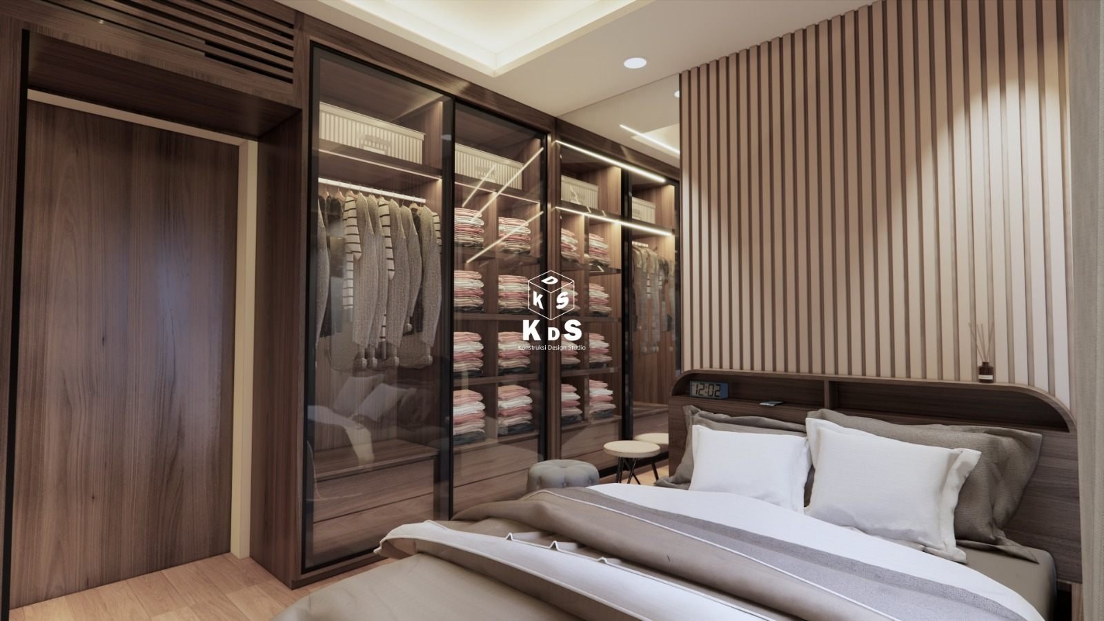 Interior rumah modern hangat